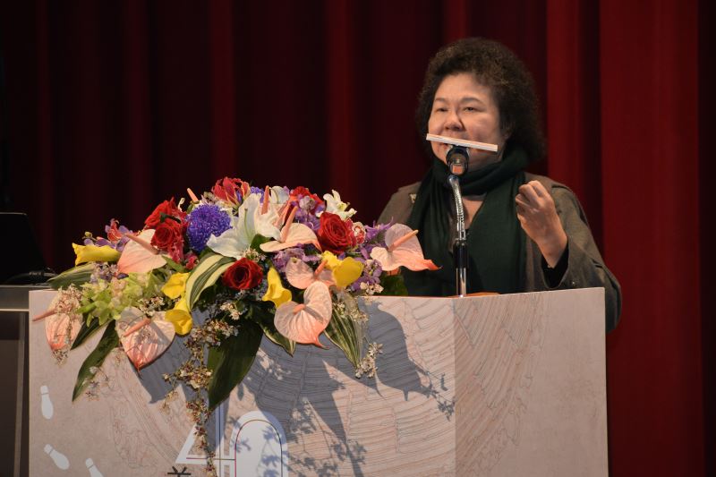 總統府秘書長陳菊致詞