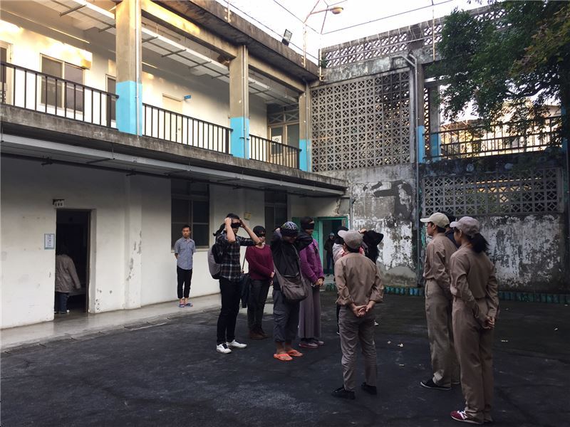 2017世界人權日活動以小劇場創新展演方式,導引觀眾深入感受景美園區不義遺址的歷史創傷