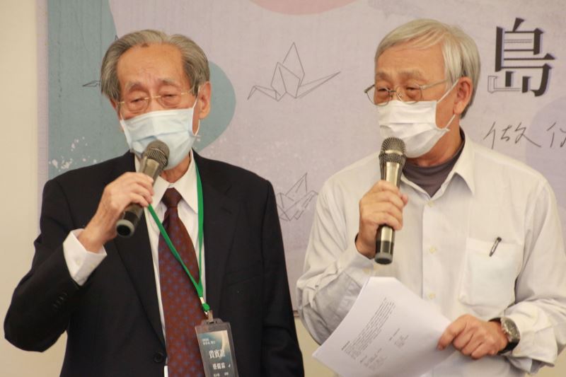 圖2_蔡焜霖前輩等綠島難友們,將共同唱出獄中勵志歌曲迎向自由的未來_IMG_4371