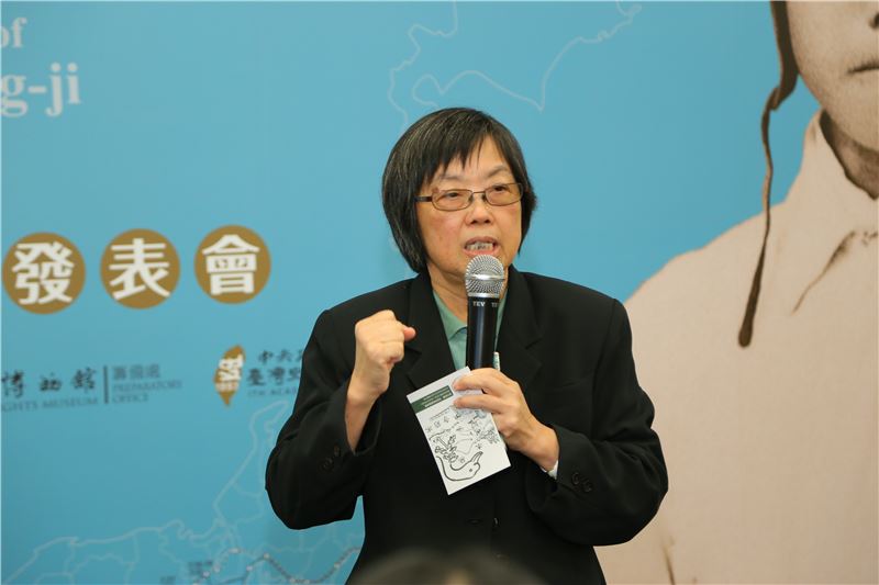 5、本書主編、中研院台史所所長許雪姬老師致詞