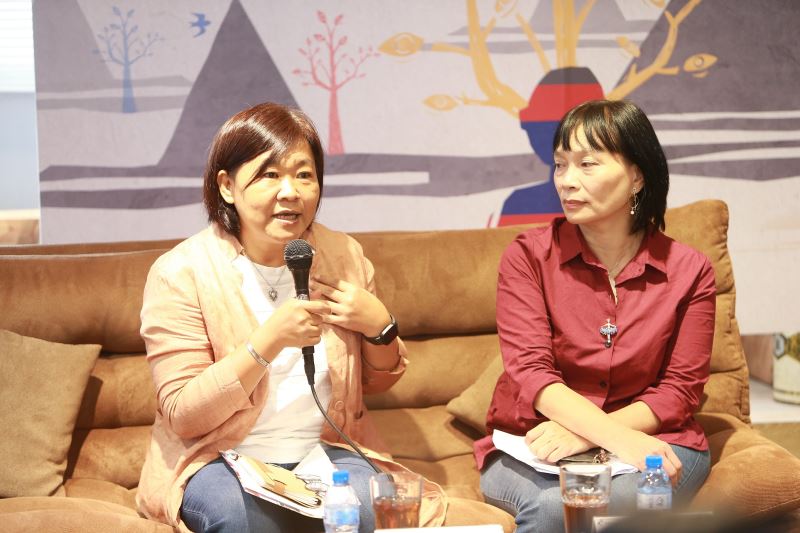 排灣族散文作家Liglav A-wu (高振蕙)回應與談