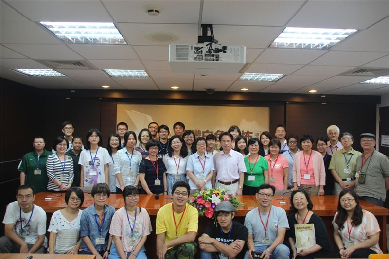 工作坊學員與老師合影