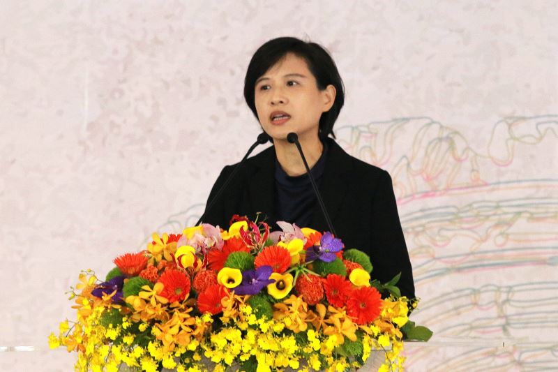 文化部長鄭麗君致詞
