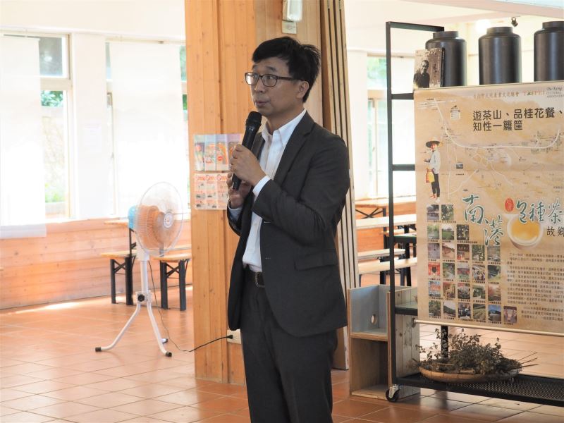 人權館館長陳俊宏致詞