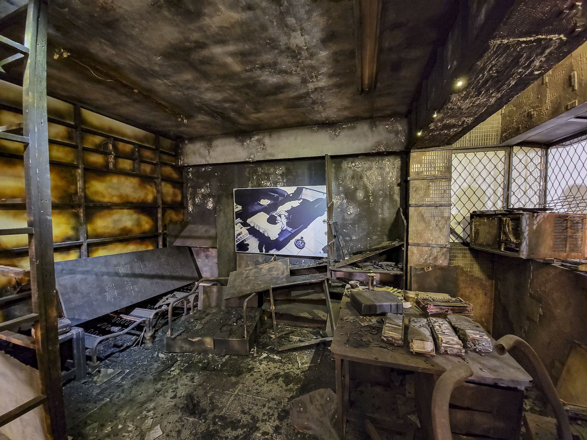 (展場照)《自由時代》鄭南榕總編輯室(攝影 :劉振祥)