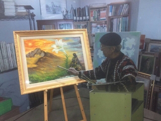 歐陽文擬真畫室