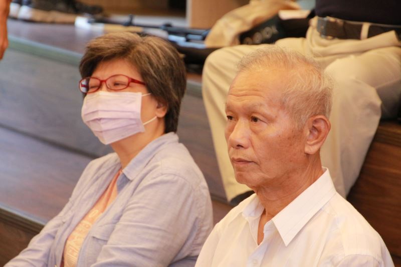 圖4__受難者廖瑞發之子廖至平出席島嶼聲耕音樂工作坊