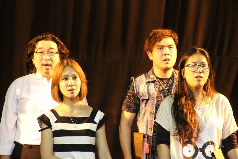 綠島五一七藝術季音樂說唱劇行前彩排