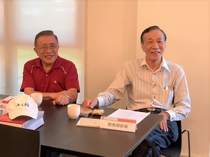 圖1__受難者陳中統醫師(左)與同時期難友劉秀明前輩將出席島嶼聲耕音樂工作坊