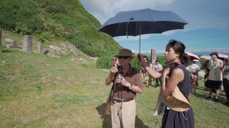 《人權路上》影片截圖02主角之一蔡寬裕前輩