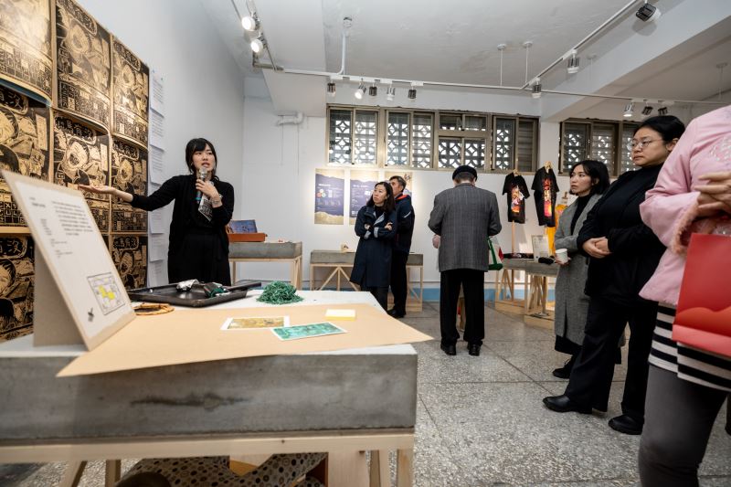 策展人詹子琦導覽