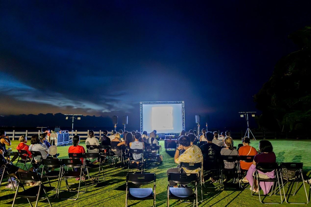 人權館綠島園區在人權紀念公園舉辦「仲夏人權電影院」活動