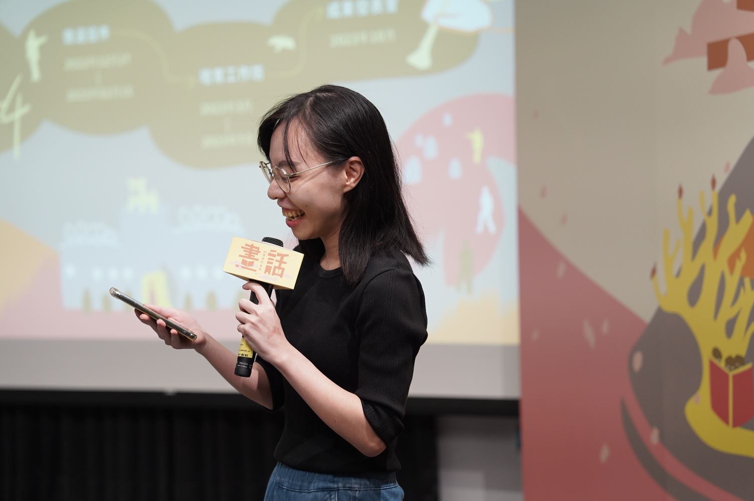 黃一文參與第一屆繪本工作坊,認為繪本創作應注重亮點而非結構完整。