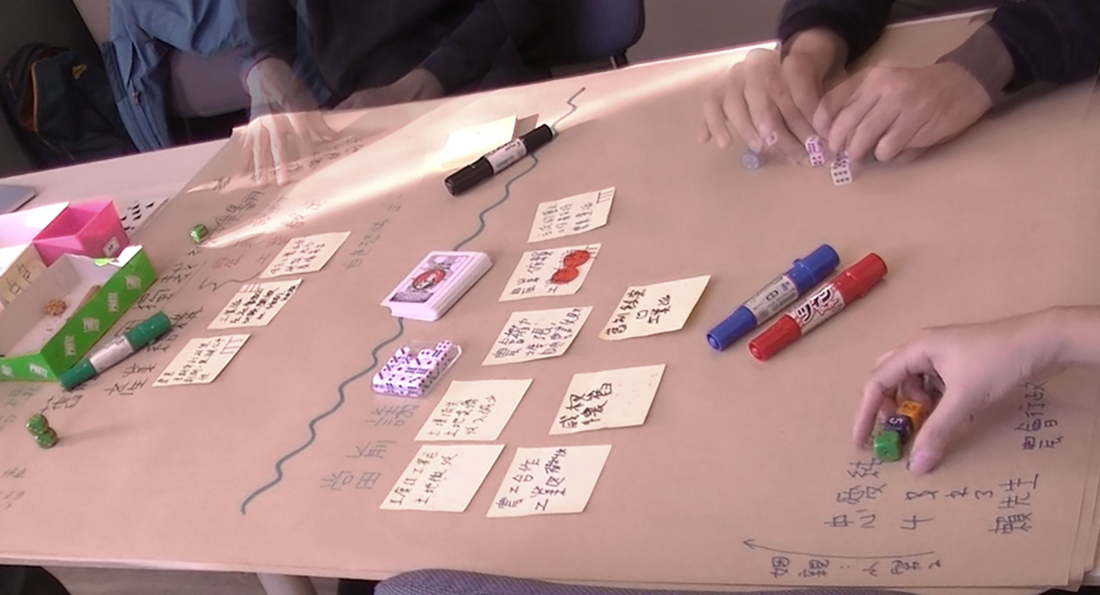 測不準工作室〈疊代〉以桌遊探討白恐歷史中執行者與受難者之間的複雜關係。