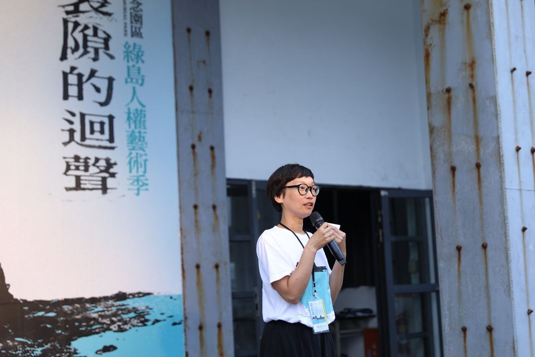 總策展人蔡明君介紹藝術季22組涵蓋裝置、攝影、錄像、聲音等多元形式作品。