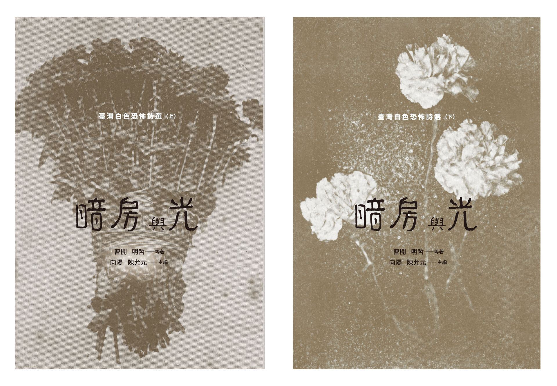 暗房與光：臺灣白色恐怖詩選 (全二卷) 的圖說
